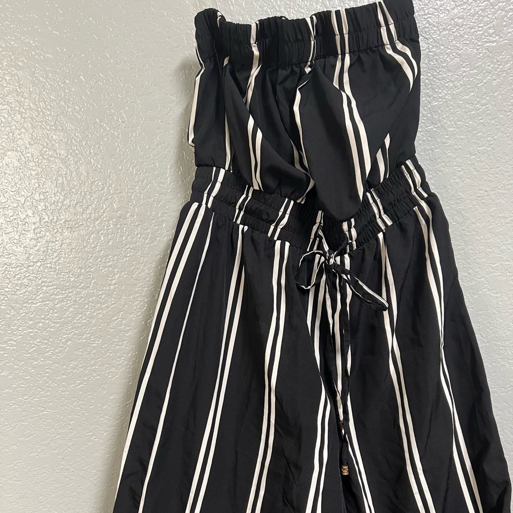 Womens strapless jumpsuit size small